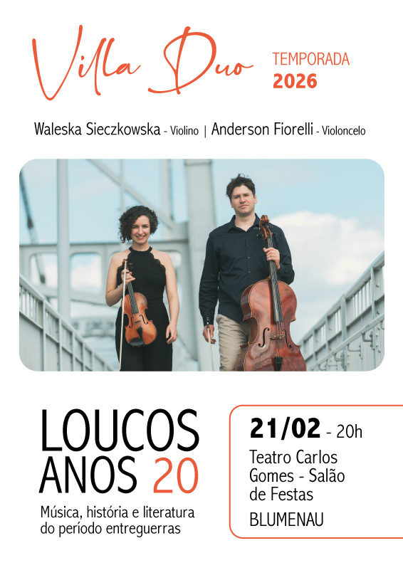 Musical: Loucos Anos 20 – música, história e literatura do período entreguerras