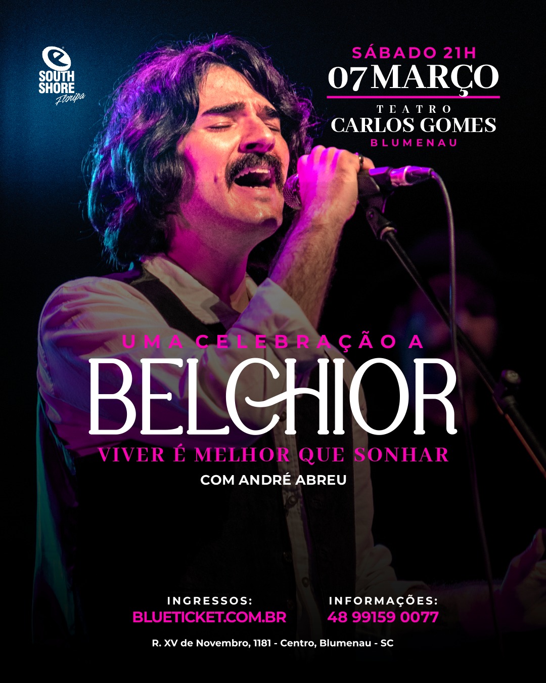 Apresentação Musical: Uma Celebração Belchior – Viver é melhor que sonhar