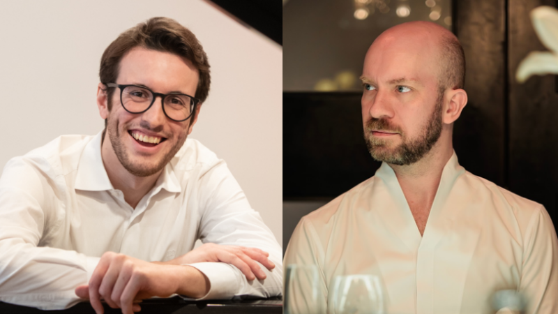 Recital a dois pianos reúne Vitor Zendron e Thiago Mondini em Blumenau