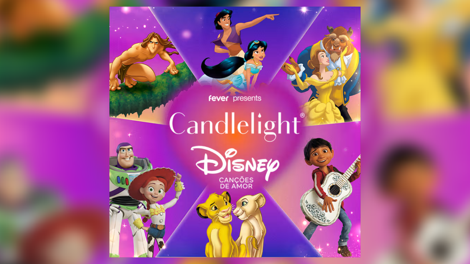 Concerto Candlelight leva canções de amor da Disney ao Teatro Carlos Gomes