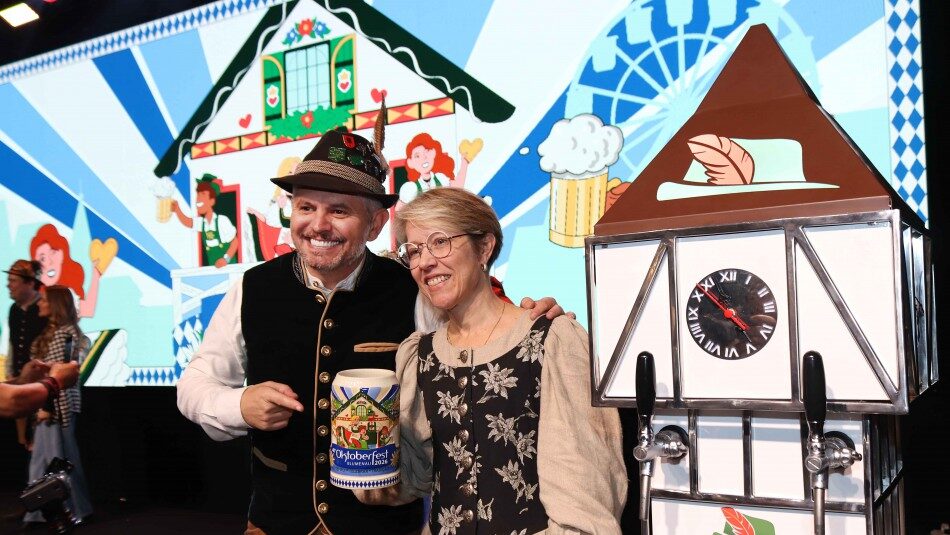 Evento dos 100 dias marca contagem regressiva para a 41ª Oktoberfest Blumenau