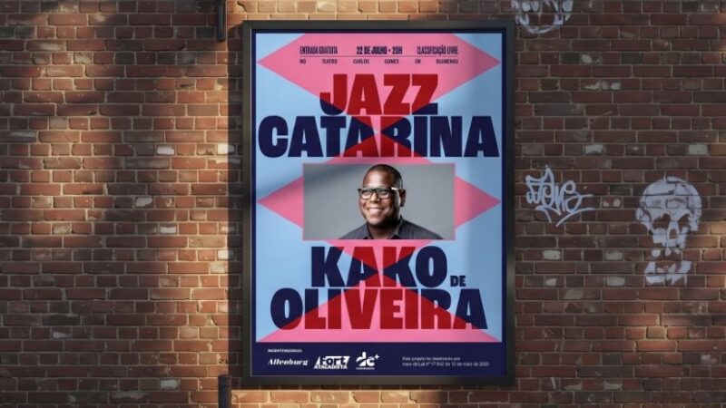 Jazz Catarina abre 3ª edição com Kako de Oliveira no Teatro Carlos Gomes
