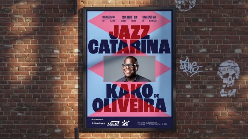Jazz Catarina abre 3ª edição com Kako de Oliveira no Teatro Carlos Gomes