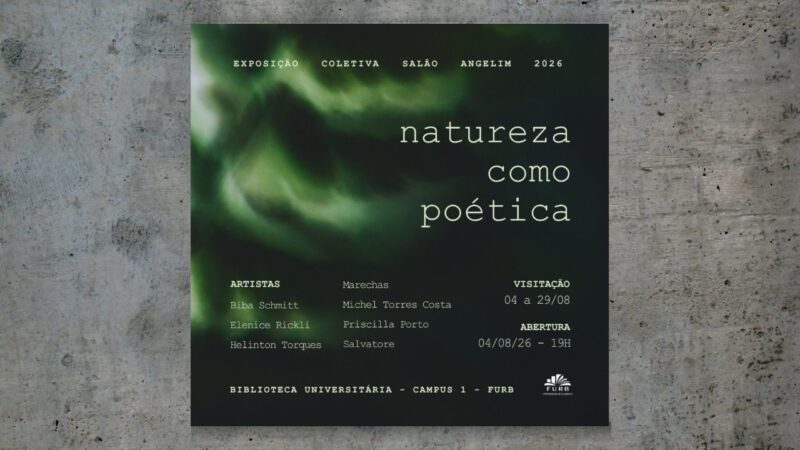 Furb abre a exposição coletiva “Natureza como Poética” no Salão Angelim