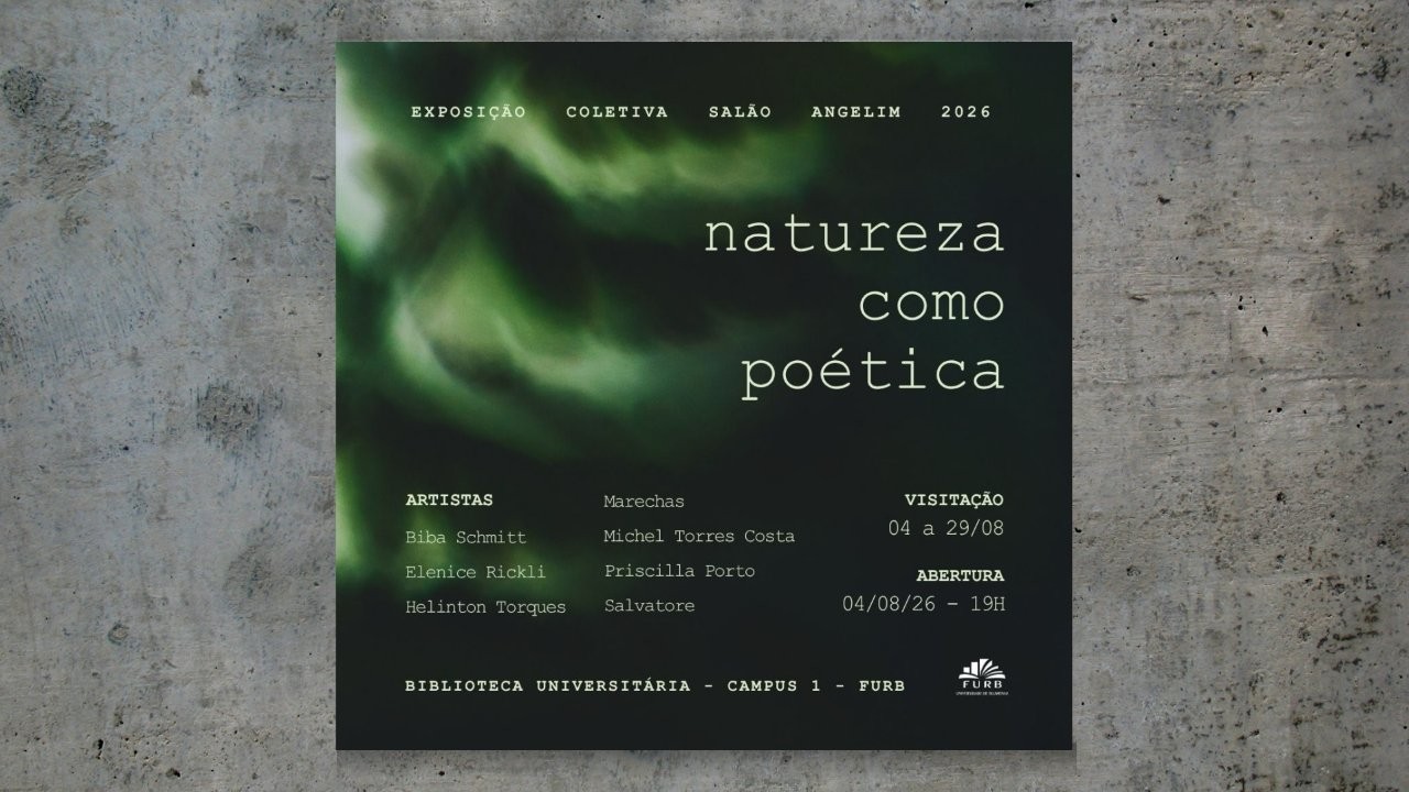 Furb abre a exposição coletiva “Natureza como Poética” no Salão Angelim