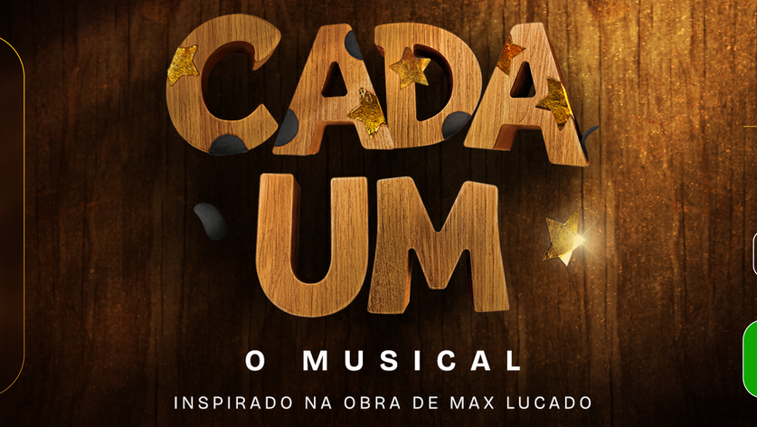 Cada Um, O Musical chega ao Teatro Michelangelo, em Blumenau, com entrada gratuita