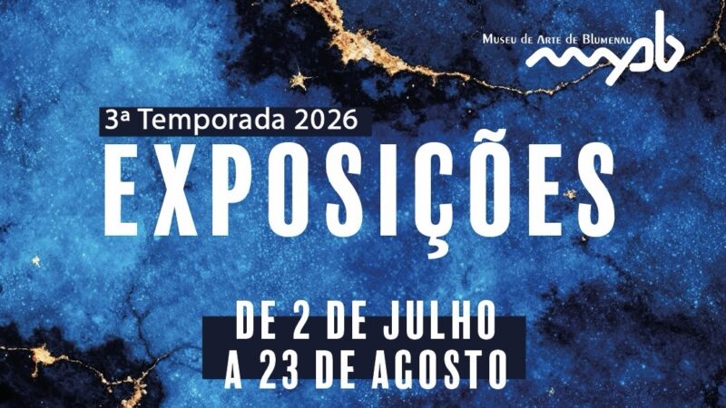 Exposições do MAB seguem em cartaz até 23 de agosto e abrem neste fim de semana em Blumenau