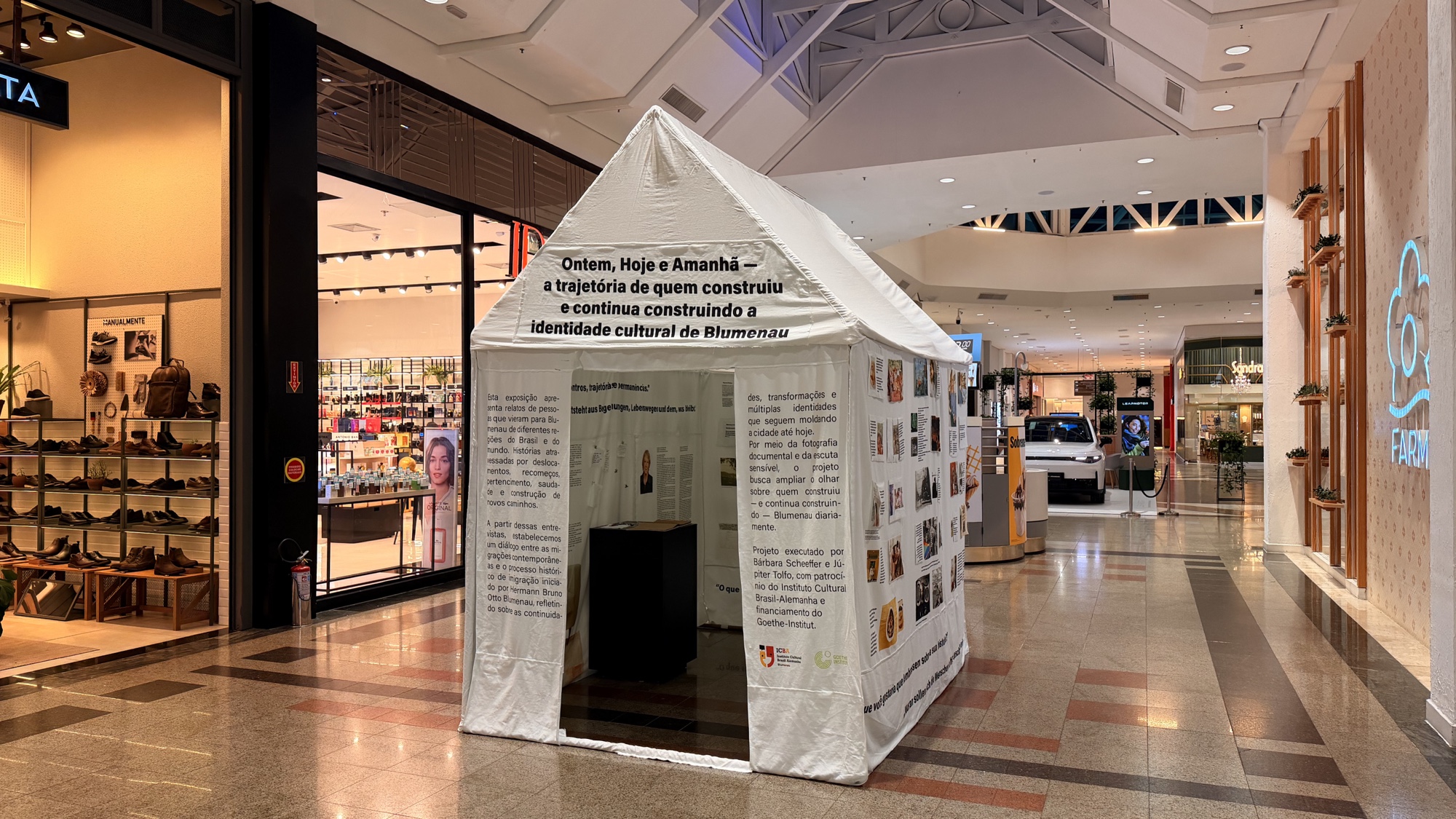 Neumarkt Shopping recebe a exposição gratuita “Histórias em Movimento” em Blumenau