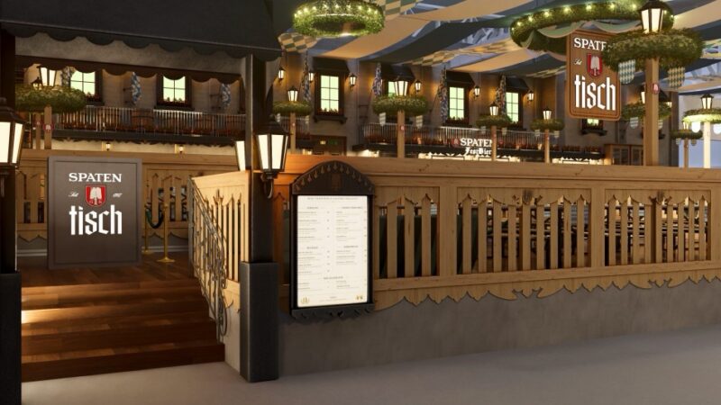 Spaten apresenta o Spaten Tisch, nova experiência inspirada em Munique para a Oktoberfest Blumenau