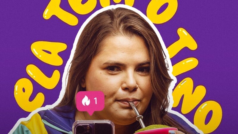 Ivangélica leva o show de stand-up “Ela Tem o Tino” a Blumenau