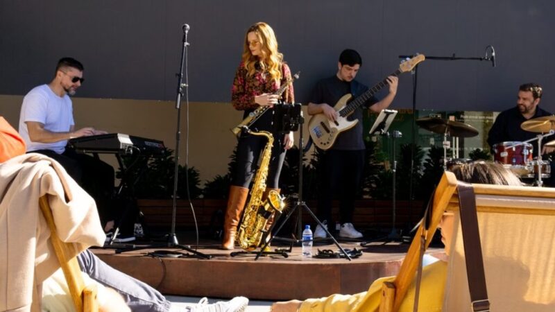Jazz na Rua leva concerto gratuito à Prainha, em Blumenau, no dia 16 de agosto