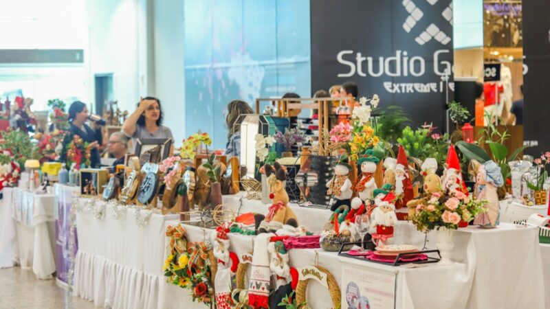 Norte Shopping, em Blumenau, tem oficinas infantis, Bretzelwagen da Oktoberfest e feira de artesanato dias 17 e 18