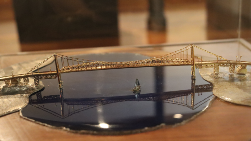 Exposição sobre o centenário da Ponte Hercílio Luz segue aberta no Museu Histórico de Santa Catarina até 13 de novembro