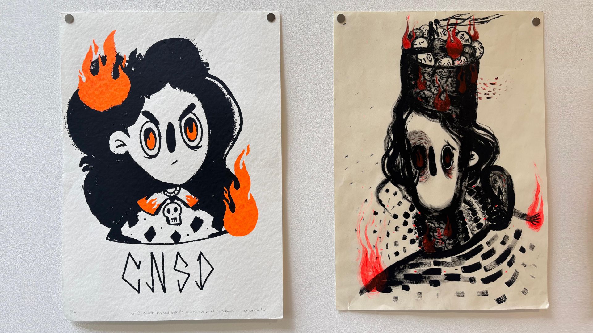 Exposição “Dar Espaço às Emoções” abre no Salão Angelim da Furb, em Blumenau