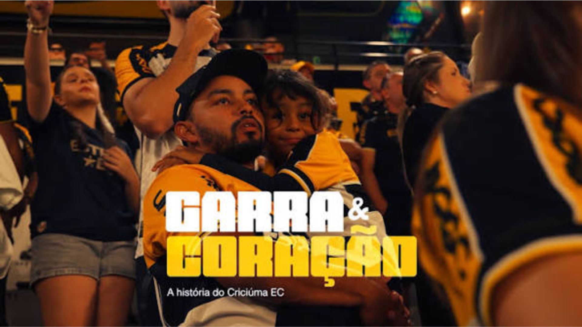 CIC exibe para convidados primeiro episódio da série documental sobre a história do Criciúma Esporte Clube