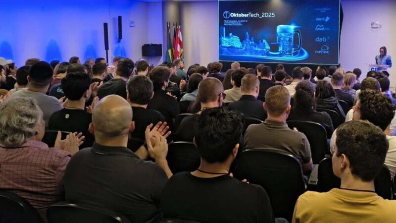 OktoberTech 2026 abre nesta quarta-feira em Blumenau com palestra de cofundador do Porto Digital